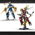 Load image into Gallery viewer, LEGO NINJAGO THE TWIN TITAN MECHS 71870
