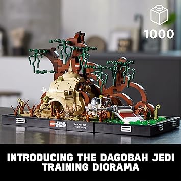 Lego Star Wars Dagobah Jedi Training Diorama 75330
