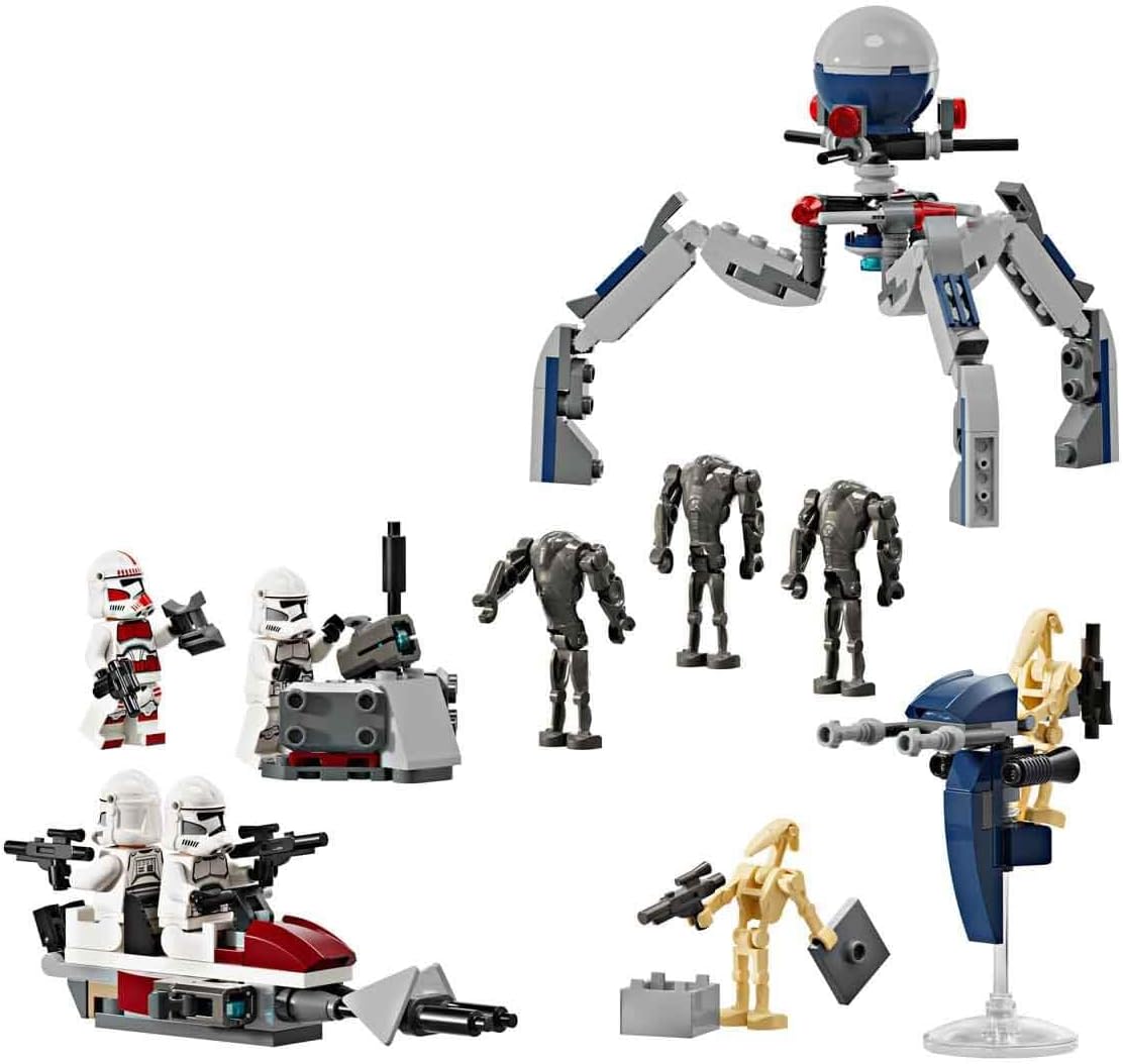 LEGO Star Wars Clone Troopers and Battle Droids Battle Pack 75372