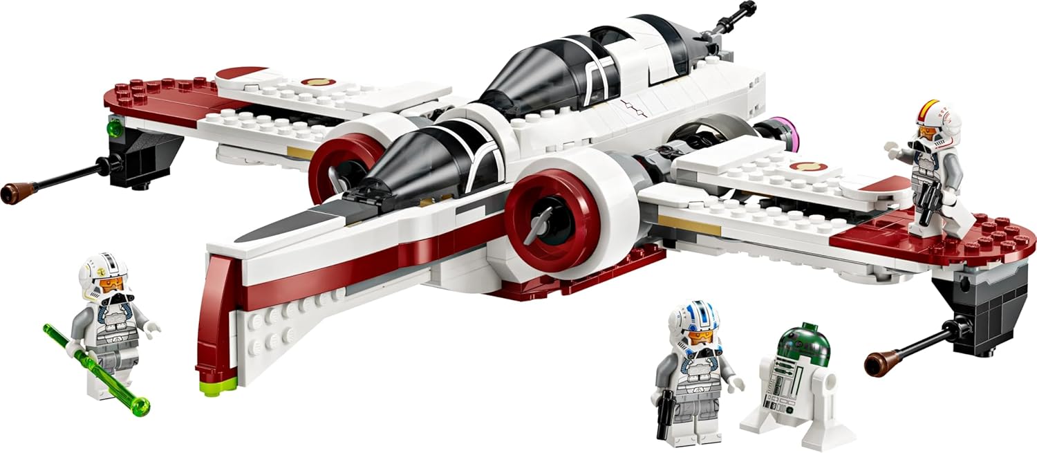 LEGO Star Wars 75402 ARC-170 Starfighter Building Toy with 3 Clone Pilot 75402