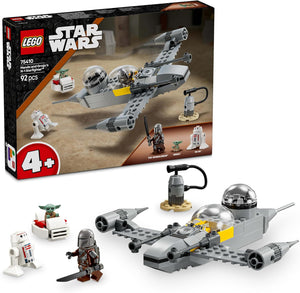 LEGO Star Wars N-1 Mando and Grogu Starfighter 75410 from The Mandalorian and Baby Yoda