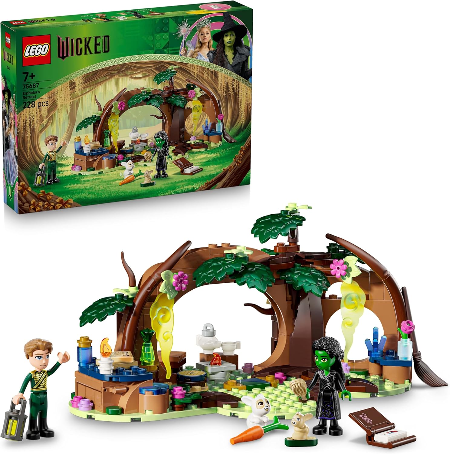 Lego Wicked Elphaba's Retreat 75687