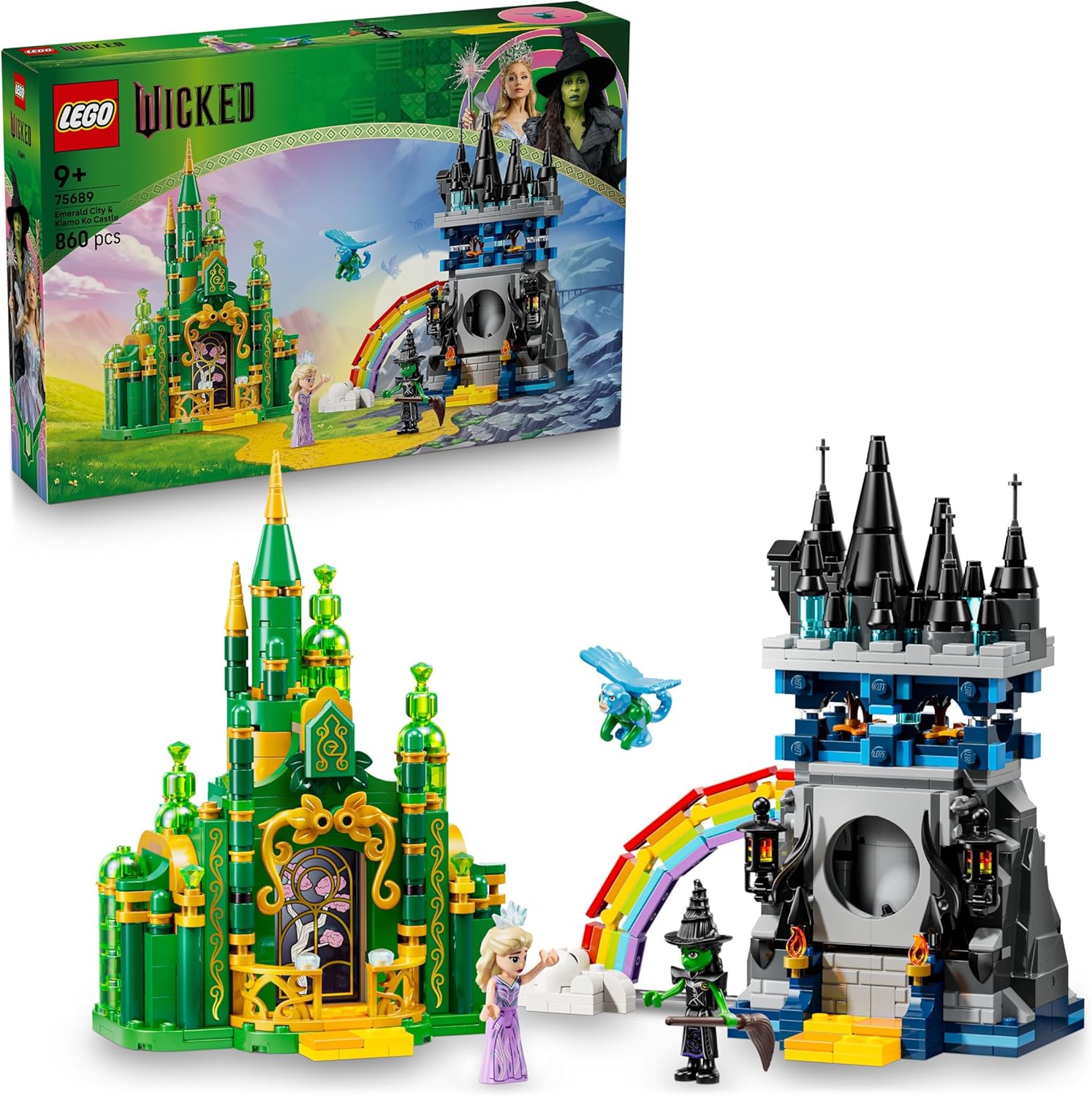 LEGO Wicked Emerald City & Kiamo Ko Castle 75689