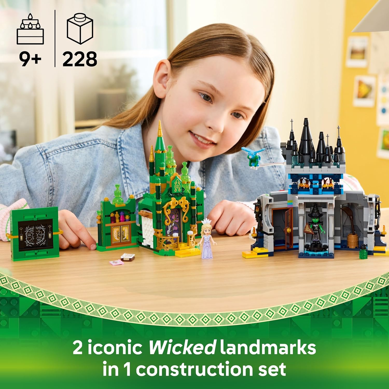 LEGO Wicked Emerald City & Kiamo Ko Castle 75689