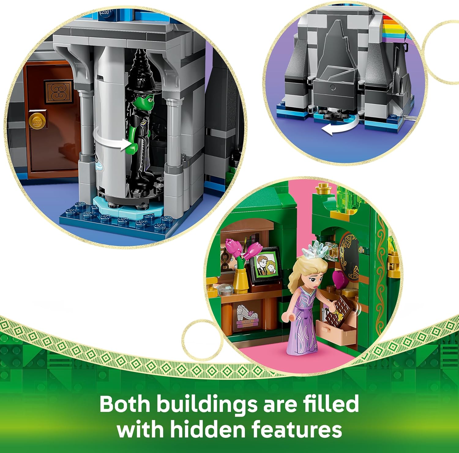LEGO Wicked Emerald City & Kiamo Ko Castle 75689
