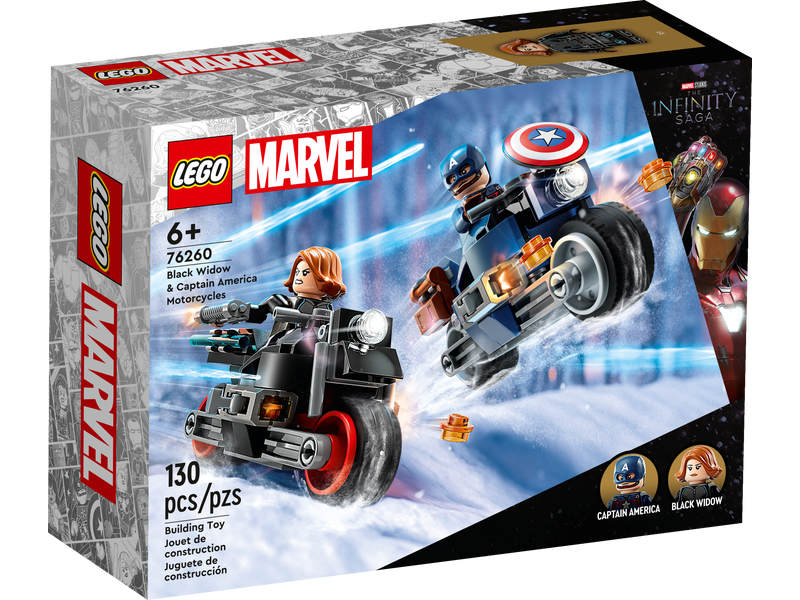 LEGO Marvel Black Widow and Captain America 76260