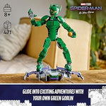 Load image into Gallery viewer, LEGO Marvel Green Goblin Construction Figure

