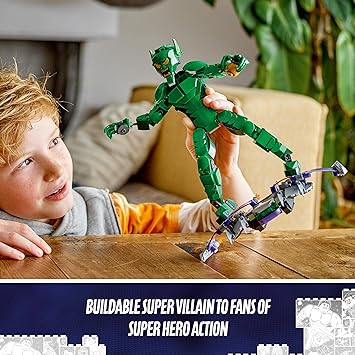 LEGO Marvel Green Goblin Construction Figure