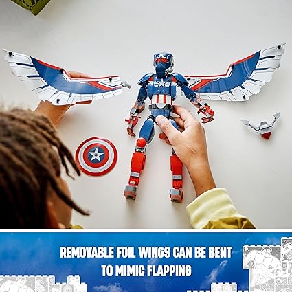 New Lego Captain America Construction Figure 76296