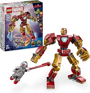 Lego Marvel Iron Man Mech vs. Ultron 76307