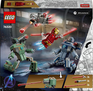 LEGO Marvel Iron Man & War Machine vs. Hammer Drones 76320