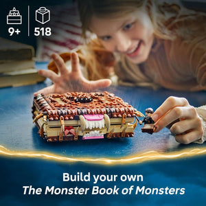 LEGO Harry Potter Chomping Monster Book of Monsters 76449 with Neville Longbottom minifigure