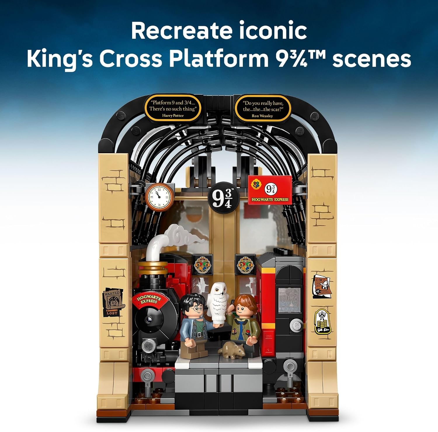 LEGO Harry Potter Book Nook: Hogwarts Express 76450