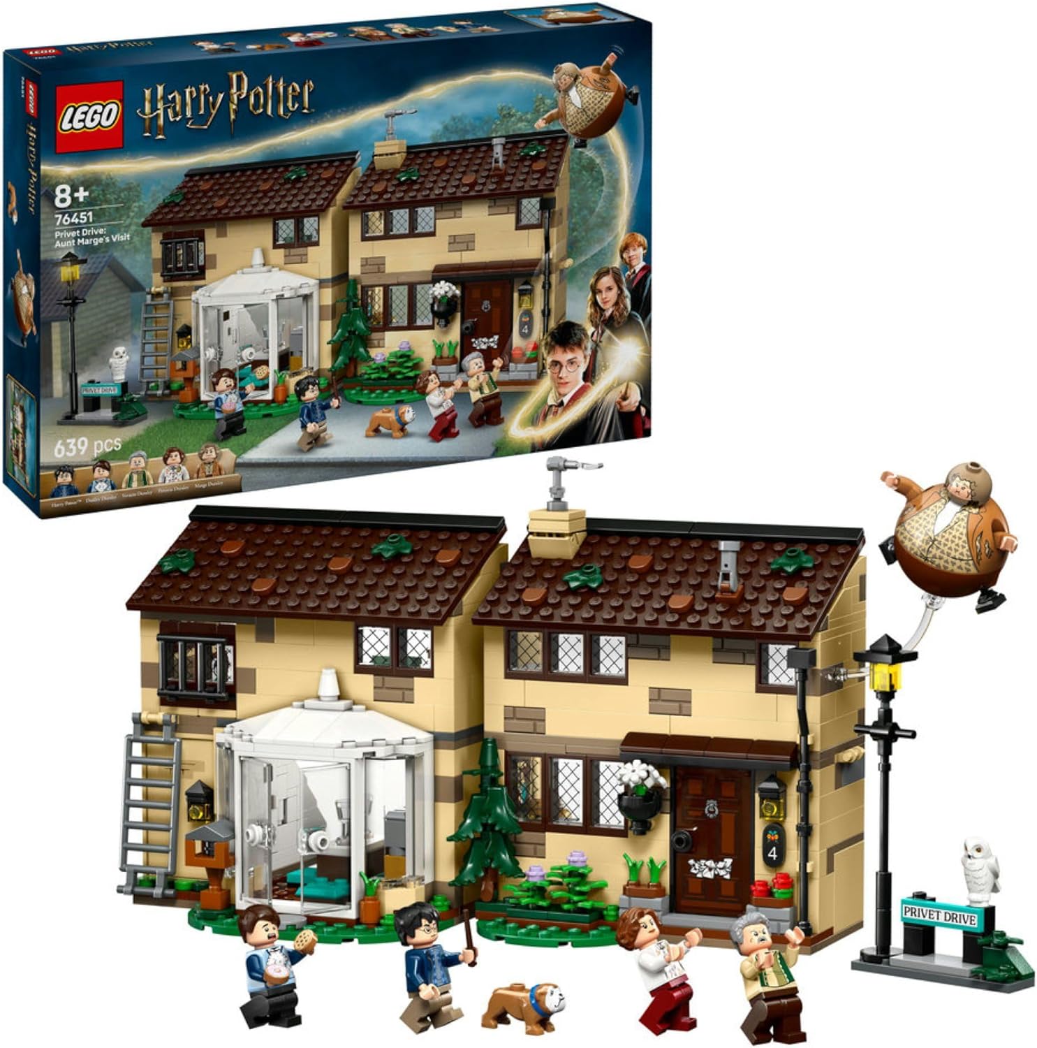 LEGO Harry Potter Privet Drive Aunt Marge’s Visit 76451
