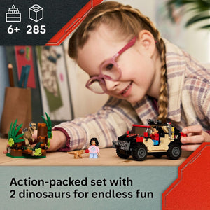 Lego Jurassic World Raptor Off Road Escape 76972