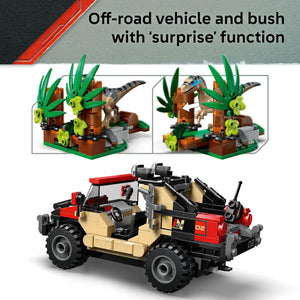 Lego Jurassic World Raptor Off Road Escape 76972