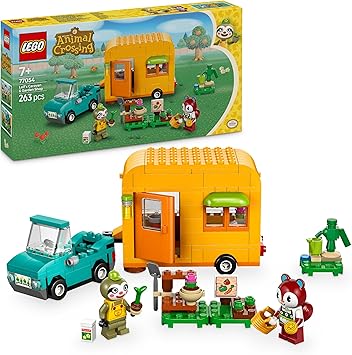 LEGO AnimalCrossing Leifs Caravan GardenShop 77054