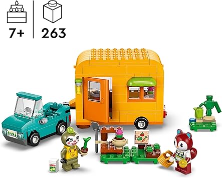 LEGO AnimalCrossing Leifs Caravan GardenShop 77054