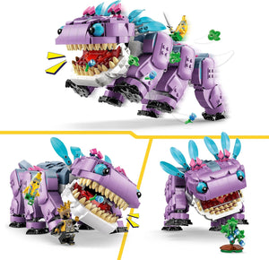 LEGO Fortnite Klombo Toy - Play & Display Dino Figure with Oro and Island Peely Minifigures  77077