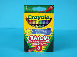 CRAYOLA STANDARD CRAYONS 8 S