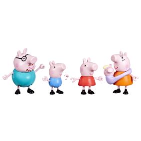 Peppa's Family of 5 with Baby Evie