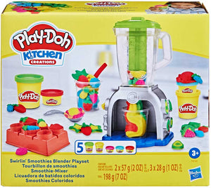 PLAYDOH SWIRLIN SMOOTHIES BLENDER PLAYSET