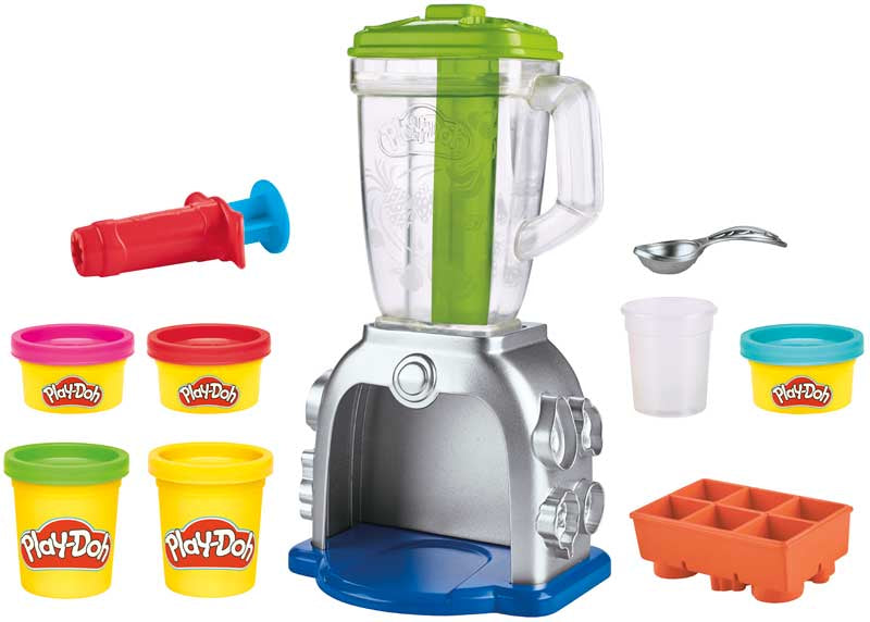 PLAYDOH SWIRLIN SMOOTHIES BLENDER PLAYSET