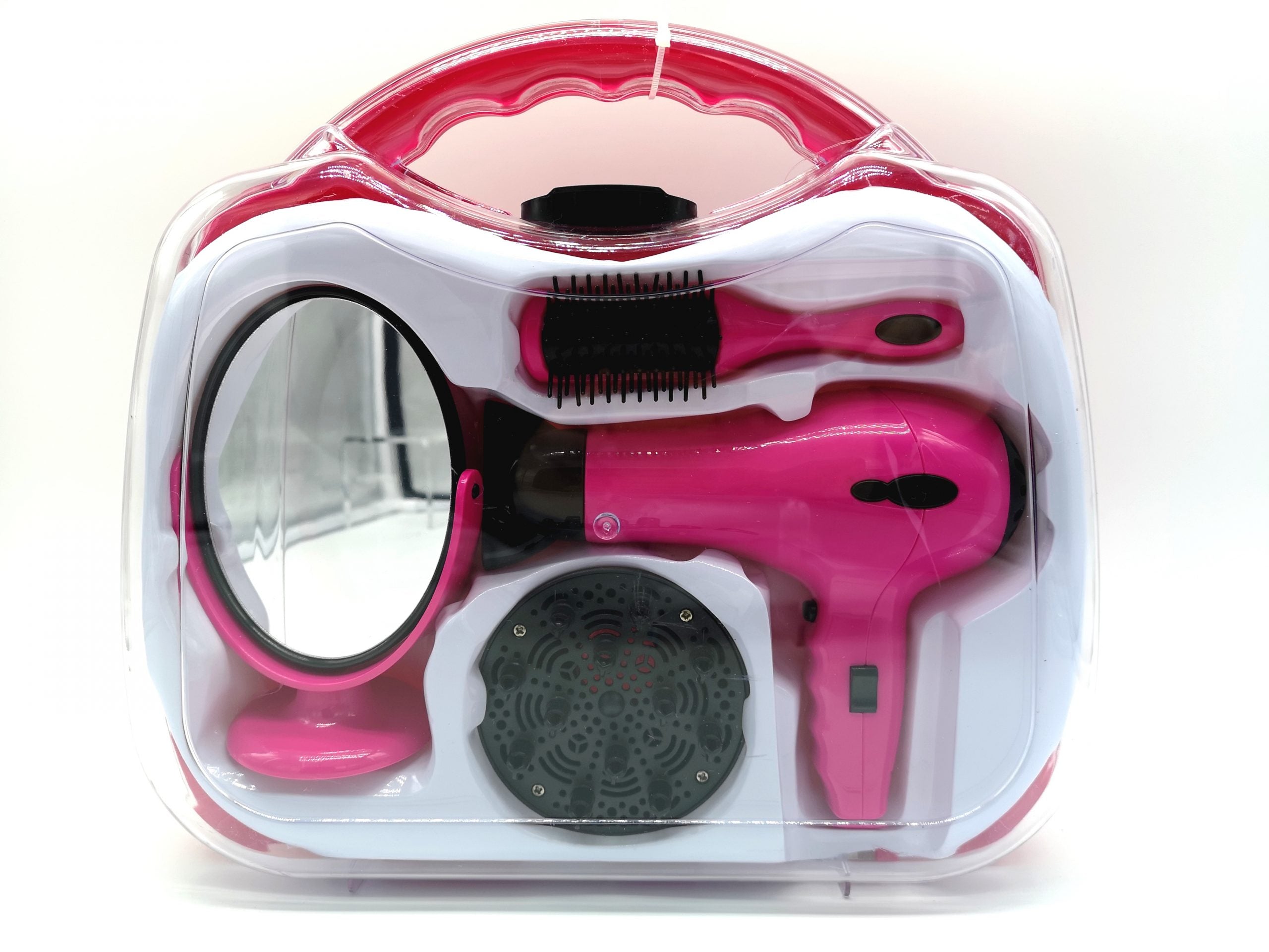 TOY B/O HAIRDRYER SET IN CARRY CASE