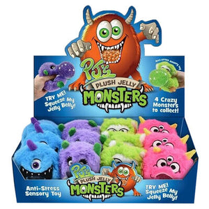 CDU - PLUSH JELLY SQUEEZERS - MONSTERS