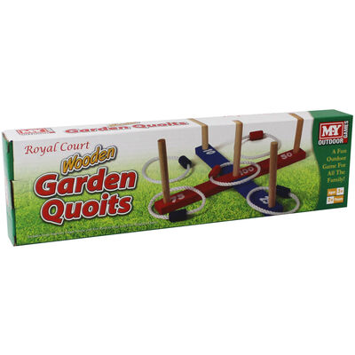 "M.Y" WOODEN GARDEN QUOITS