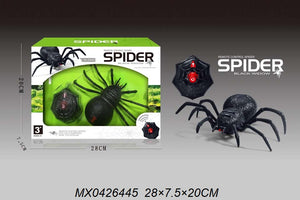 Prank your friends with this scarily realistic remote control spider. Modeled after a black widow, t
