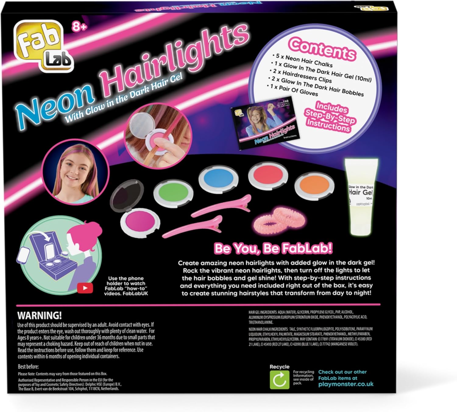 FABLAB NEON HAIRLIGHTS