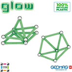 Load image into Gallery viewer, Geomag - Glow in the Dark - 25 Pieces
