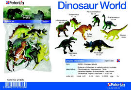 DINOSAUR WORLD - 8 pcs