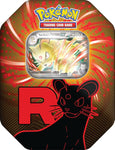 Load image into Gallery viewer, Pokémon TCG: Team Rocket Tin – Nidoking, Persian, Mewtwo ex  (Tin chosen at Random)
