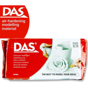 Das 1kg White Air Hardening Modelling Clay