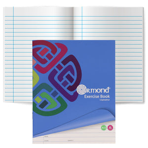 ORMOND 40pg EXERCISE COPY BOOK RULED