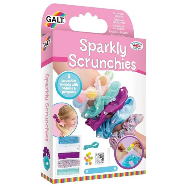 Galt Sparkly Scrunchies