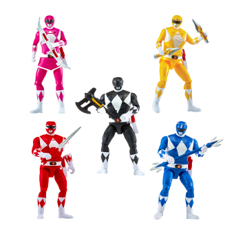 Mighty Morphin Power Rangers Auto Morphin Figure