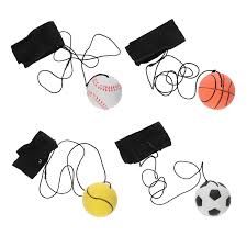 CDU - GAMETIME RETURN BALL WITH WRISTBAND - 6cm