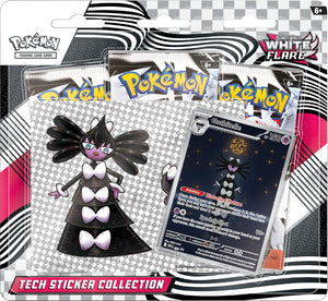 Pokemon TCG Scarlet & Violet 10.5 White Flare Tech Sticker Blister