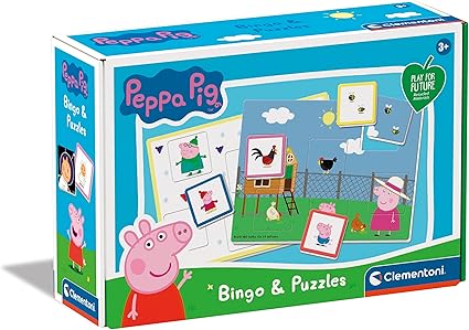 PEPPA PIG BINGO AND PUZZLES