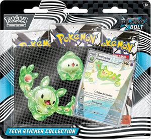 Pokémon TCG: Scarlet & Violet Black Bolt Tech Sticker Collection, Reuniclus, 1 Foil Promo Card & 3 B