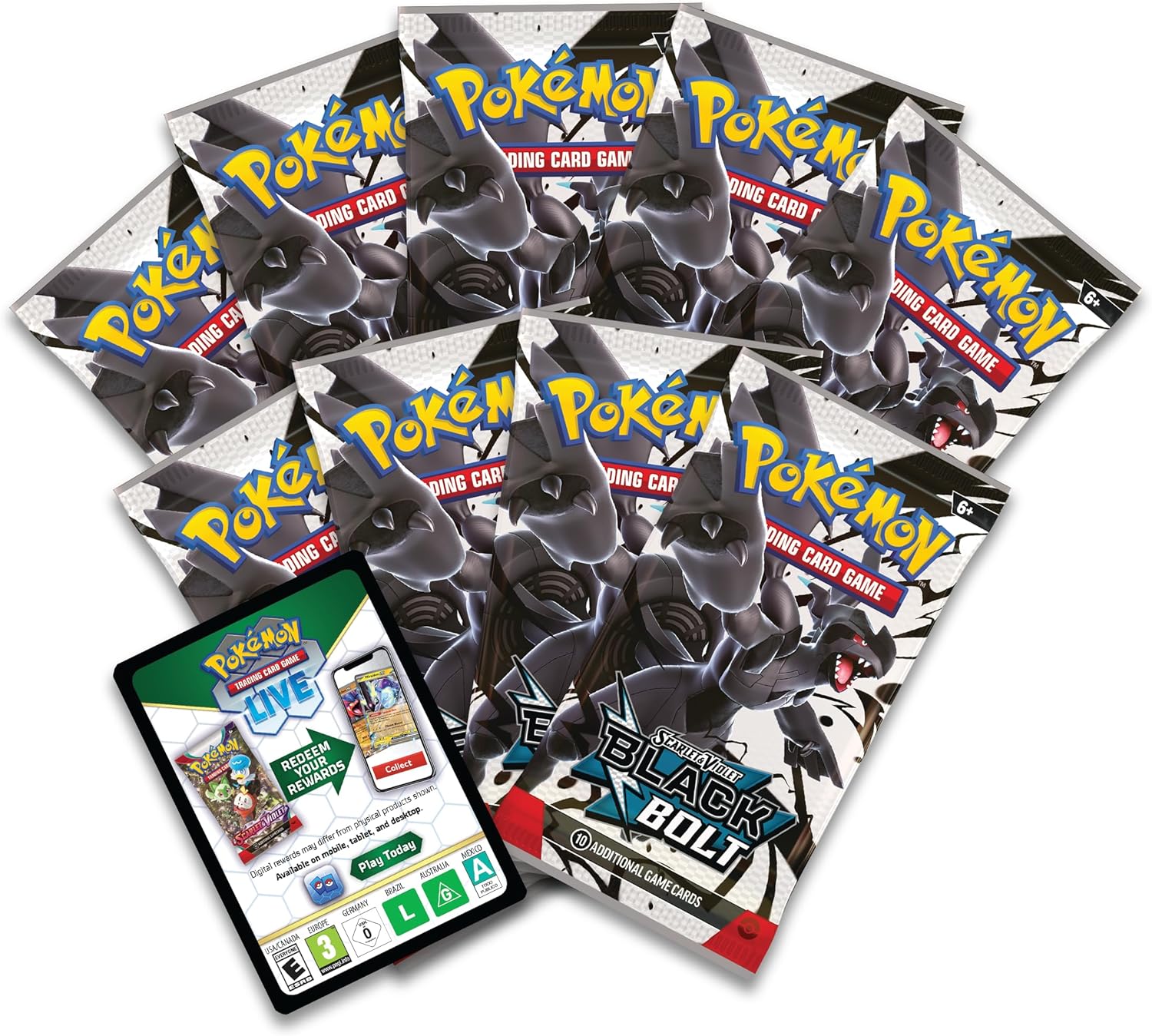 Pokemon TCG Scarlet & Violet 10.5 Black Bolt Elite Trainer Box