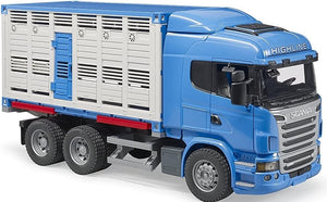 Bruder Scania R-Series Cattle Transport Truck