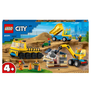 LEGO City Construction Trucks and Wrecking 60391