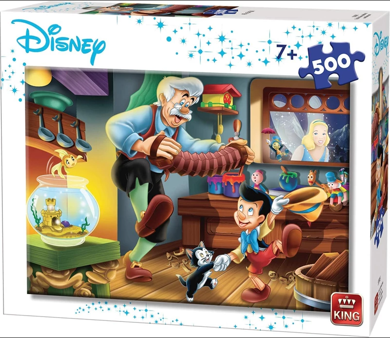 Disney Pinocchio 500 Piece Puzzle