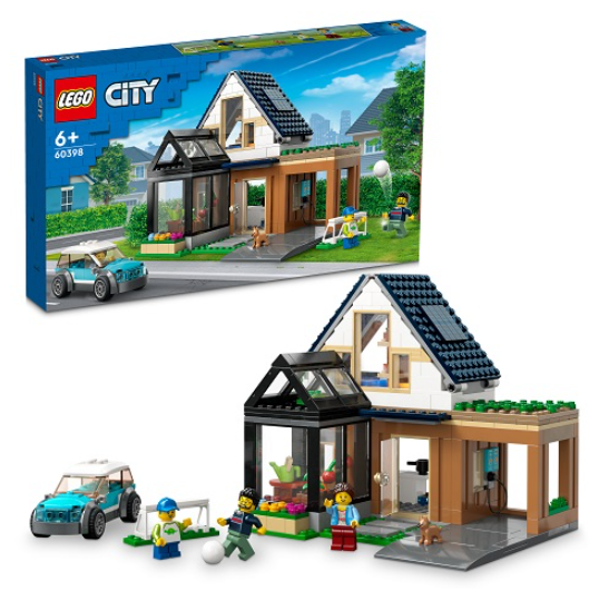 LEGO City Family House and Electric Car 60398