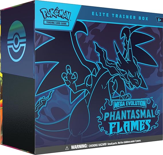 Pokémon TCG: Mega Evolution—Phantasmal Flames Elite Trainer Box (Design on box may vary)