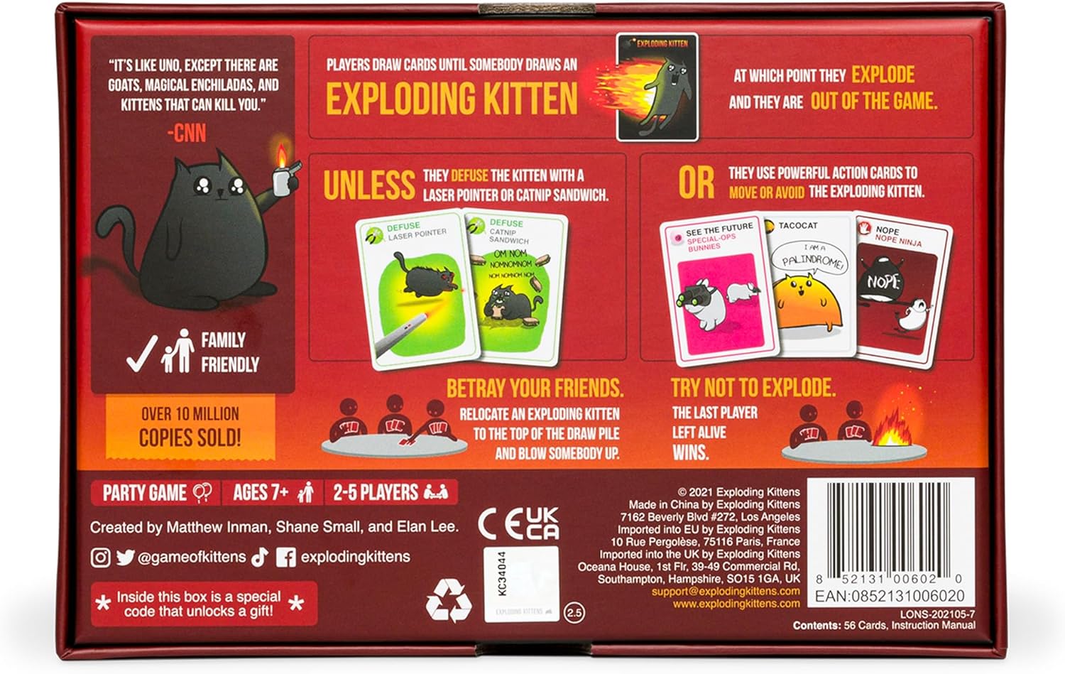 EXPLODING KITTENS: ORIGINAL EDITION